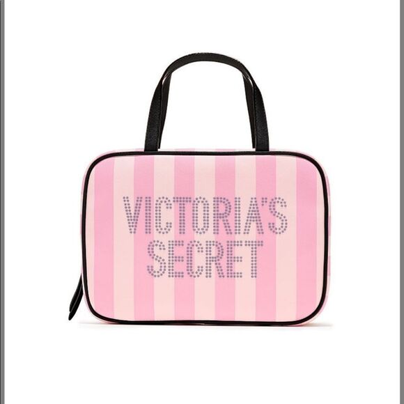 Victoria's Secret Handbags - Victoria’s Secret Signature Strips Travel Case
